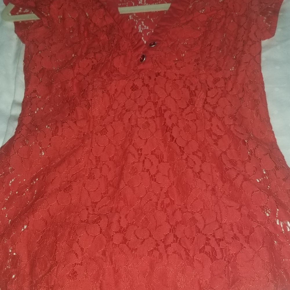 Heart and soul red tshirt